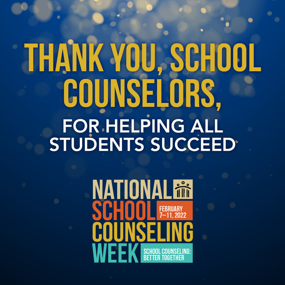 Thank You School Counselors
