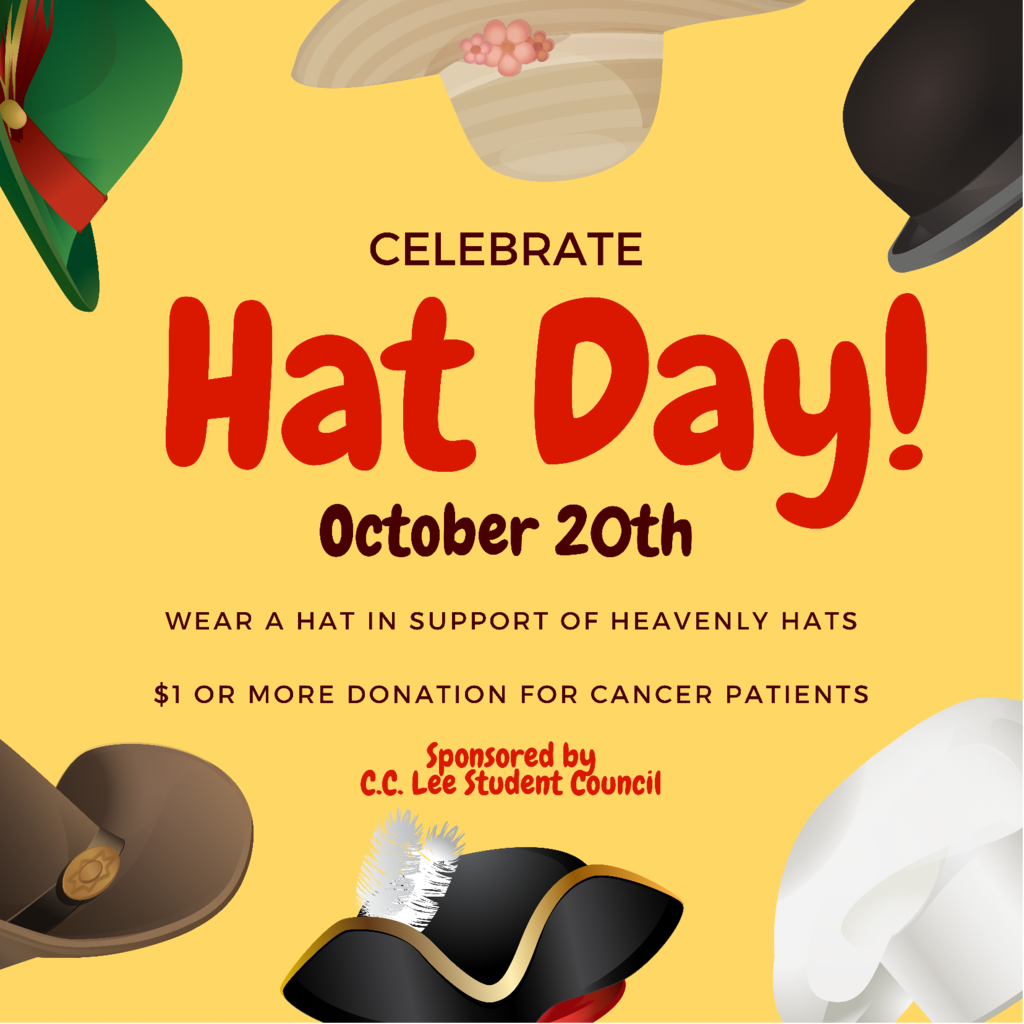 Hat Day - $1 donation to Heavenly Hats